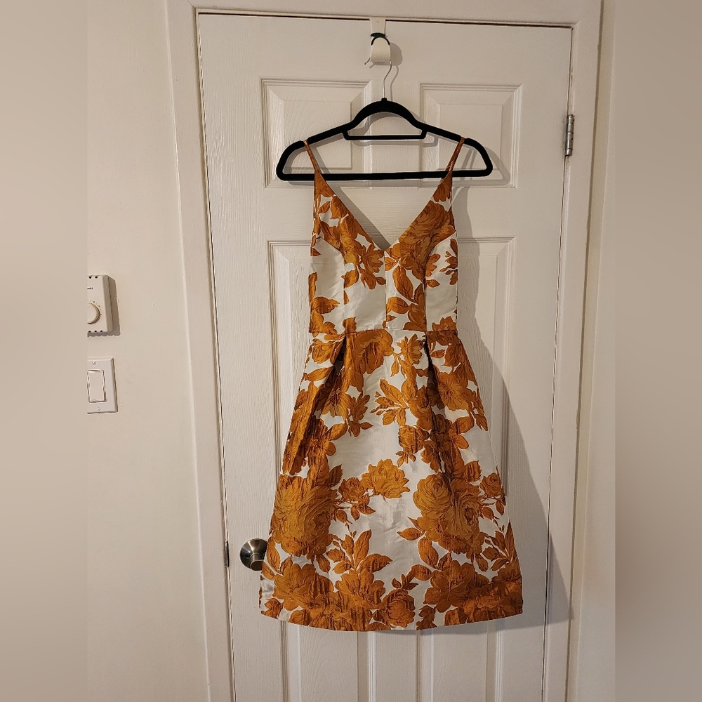 Modcloth floral dress size M